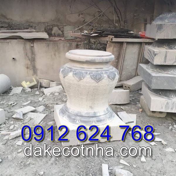 Bán đá tảng kê cột tròn đẹp tại Bắc Ninh