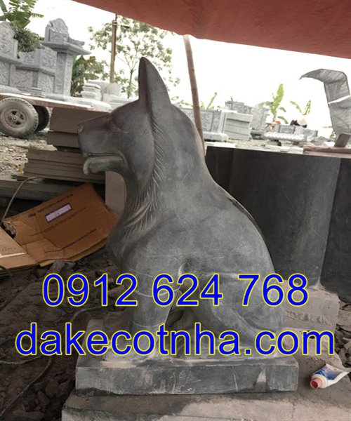 Mẫu tượng chó đá phong thủy đẹp giá rẻ nhất tại Ninh Bình