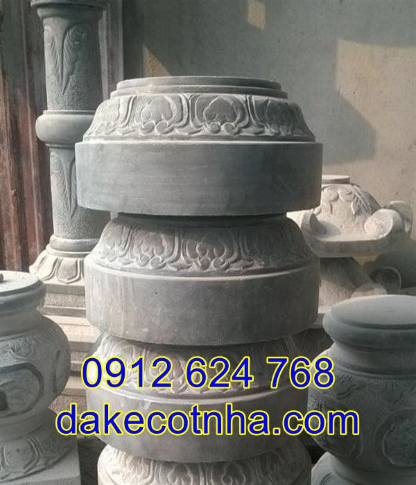 Địa chỉ bán chân cột tròn bằng đá đẹp giá rẻ tại Hà Nội, chân cột đá tại Hà Nội