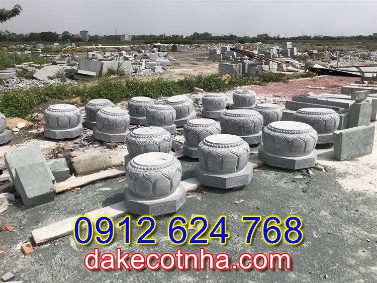 Bán mẫu chân cột đá đẹp tại Vĩnh Long, mẫu đá kê cột nhà đẹp tại Vĩnh Long