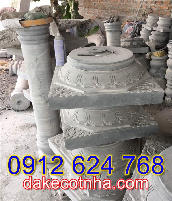 Bán mẫu đá tảng kê cột tròn đẹp tại Thanh Hóa,chân đế kê cột tại Thanh Hóa