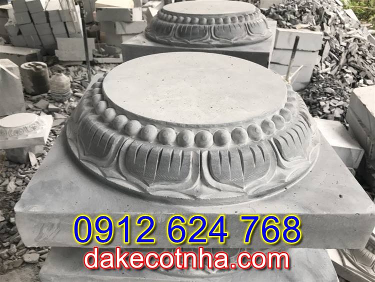 Bán mẫu đá tảng kê cột tròn đẹp tại Vĩnh Long