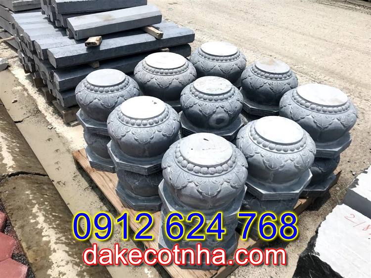 Bán mẫu đá tảng kê cột tròn đẹp tại Yên Bái