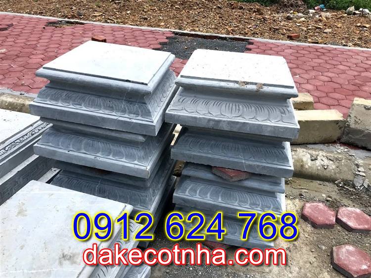 Bán đá tảng kê cột nhà tại Vĩnh Phúc, đế kê cột vuông tại Vĩnh Phúc