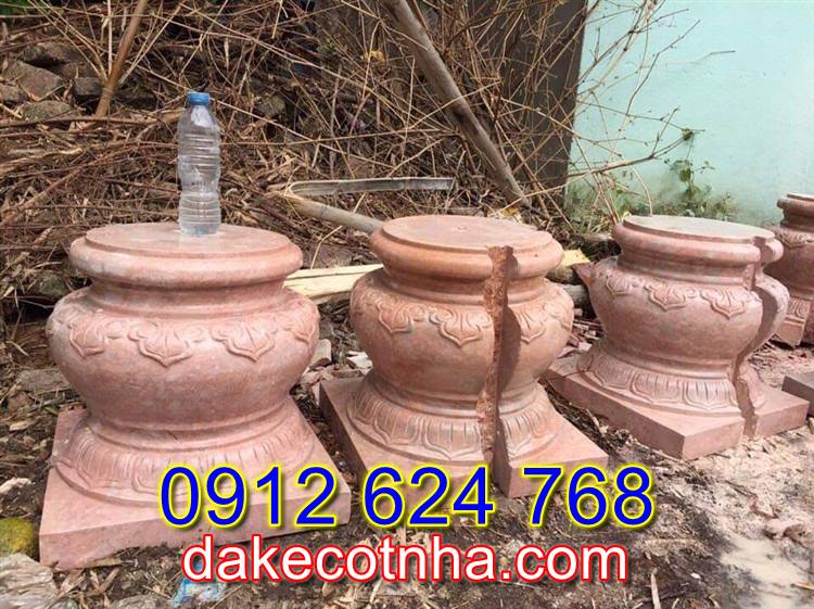 Bán đế kê cột nhà bằng đá tại Vĩnh Long,đá kê cột nhà tại Vĩnh Long