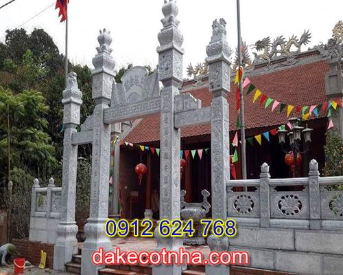 Làm cổng chùa bằng đá tại Hưng Yên,mẫu cổng chùa bằng đá tại Hưng Yên