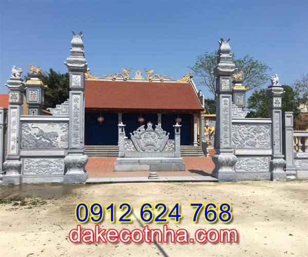 Làm mẫu cổng nhà thờ tộc đẹp tại Bắc Ninh,mẫu cổng tam quan đá đẹp tại Bắc Ninh