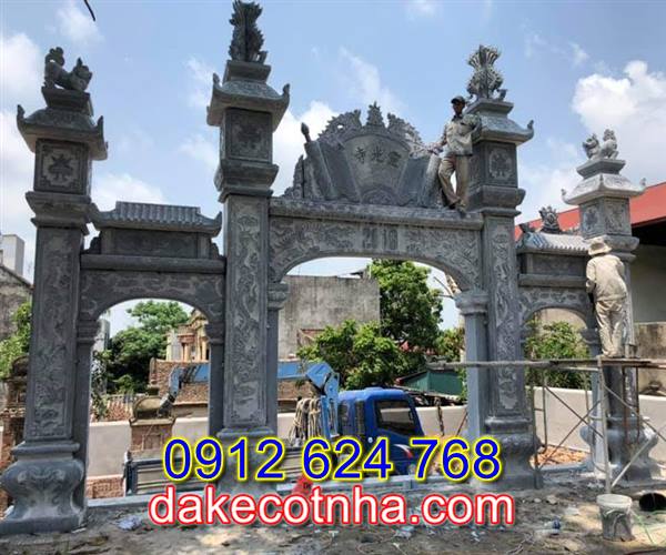 Làm mẫu cổng nhà thờ tộc đẹp tại Hà Nội, mẫu cổng từ đường tại Hà Nội